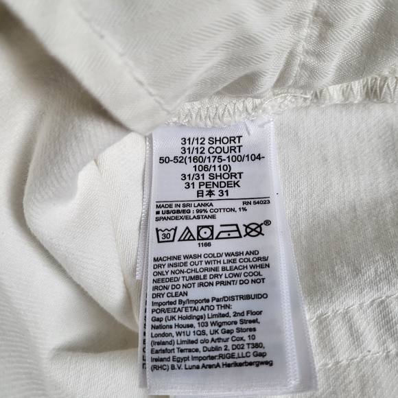 GAP '90s Loose Mid Rise Jeans w/raw split hem size 31 / 12 S NWT - Picture 6 of 8